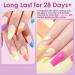 Nail Tips Glue Gel Pcs Melous Solid Gel Nail Glue for Acrylic Nail Tips Press on Nails Long Lasting U V Glue Gel for Nail Extension A0-2 Pcs Nail Tip Glue - Buy Online on SooperMarket.com