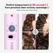 VODANA Professional GlamWave 1.6" Ceramic Curling Iron - Long-Lasting Lavender Curls Instant Heat Hair Curler - International Shipping Available - Buy Online on SooperMarket.com