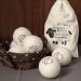 6-Pack Wool Dryer Balls Reusable Natural Fabric Softeners Reduces Clothing Wrinkles and Saves Drying Time Laundry Balls for Dryer - Buy Online on SooperMarket.com