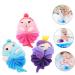 NOLITOY 9 Pcs Bath Ball Set | Exfoliating Body Scrubber & Skin Cleaning Supplies for Perfect Bathing Experience - Buy Online on SooperMarket.com