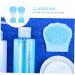 minkissy 28 Pcs Rabbit Ears Facial Brush Face Massage Brush Skin Care Brush Manual Face Cleansing Brush Facial Cleansing Tool Women Facial Brush Handheld Cute Rabbit Silica Gel Miss Light Bluex7pcs 7.5x7.5cmx7pcs - Buy Online on SooperMarket.com