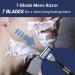 Upgrade 7-Blade Razor for Men - Precision Trimmer & Dual Lubrication | 1 Handle + 12 Refills for Ultimate Comfort - Shop Internationally - Buy Online on SooperMarket.com