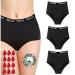 Noblood period underwear 2-3 tampons - washable - cotton - ecologically - menstruation - underwear for the period - periode briefs - absorbing - girls - XXS / 3XL basic pack XS