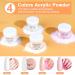 Saviland Acrylic Nail Kit with Drill - Beginner's 0.52oz Pink/Clear/White/Nudes Set for DIY Acrylic Nails at Home - Buy Online on SooperMarket.com