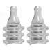 Avima Baby Silicone Nipples for Standard Neck Bottles  Fast Flow 6 Months+ (Set of 6)