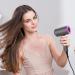 JIAABCHOMO 2000W Professional Hair Dryer with Ionic Technology - Fast Drying, 1 Diffuser, 2 Nozzles, 2 Speeds, 3 Heat Settings - Perfect for Women's Curly and Straight Hair - Buy Online on SooperMarket.com