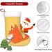 YYHHAOFA Sunflower Seeds and Foxes Christmas Decorative Stockings : Soft Light and Tactile Suitable for Christmas Halloween - Buy Online on SooperMarket.com