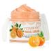 Vitamin C Facial Scrub & Facial Exfoliator  Deep Cleansing Exfoliating Face Scrub  Brightening Facial Scrub  Facial Scrub Exfoliator for Blackhead Improve Dark Spots Acne for All Skin Types - 3.25 Oz Yellow