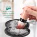 Norate Makeup Brush Cleaner Set - Silicone Cleaning Mat & Cleanser for Brushes and Tools | Stocking Stuffers for Women - Black - Buy Online on SooperMarket.com
