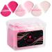 Shop BS-MALL Triangle Powder Puff - Soft Makeup Sponge Set for Loose Powder Body Powder & Foundation - Pack of 7 (A-Pink - Buy Online on SooperMarket.com