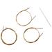 Addi Click Set, One Size, Gold Basic Cords