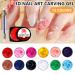 12 Colors Nail Sculpture Gel - Builder Gel & Blooming Gel for Stunning 3D Nail Art | DIY Nail Gel Kit - Buy Online on SooperMarket.com