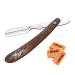 Shop Candure Men's Razor - Professional Stainless Steel Razor with Wooden Handle & 10 Extra Sharp Blades for Precision Beard Shaping - 13cm - Buy Online on SooperMarket.com