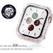 Surace Bling Apple Watch Case 40mm - Crystal Diamond Protective Cover for Apple Watch Series 6/5/4/3/2/1 (Clear) - Buy Online on SooperMarket.com