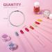 100PCS Transparent Nail Art Tips Swatch Sticks for Gel Polish Practice - DIY Christmas Gifts for Women - Buy Online on SooperMarket.com