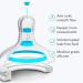 Smilo Anti-Colic Bottle Nipple Fast Flow Stage 3 - 9M+ | Pack of 6 | Smooth Flow Design | Anti-Colic Relief | Suitable from 9 Months - Buy Online on SooperMarket.com