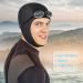 Jecery 2 Pcs Neoprene Diving Hood 2.5mm Thermal Wetsuit Cap with Chin Straps - Black | For Men & Women - Ideal for Snorkeling, Surfing & Water Sports - Buy Online on SooperMarket.com