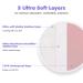 Organic Bamboo Nursing Breast Pads - 14 Pack for Breastfeeding and Maternity | Reusable, Washable, Soft & Natural | Large Nipple Pads for New Moms - Multicolor Set with Laundry Bag - Buy Online on SooperMarket.com