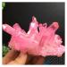 Natural Crystal Rough Quartz Crystal Rainbow Bismuth Silicon Cluster