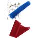 HONG 111 African Net Sponge Exfoliating Shower Set - 2 Piece Bathing Sponge for Daily Use - Blue - Buy Online on SooperMarket.com