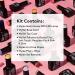 Mylee Complete Gel Nail Kit with LED Lamp - 4 Colors, Top & Base Coat, Salon Series Lamp, Gel Remover - Black - Buy Online on SooperMarket.com