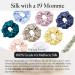LILYSILK 100% Mulberry Silk Hair Scrunchie for Frizz Prevention - Coffee Color - Buy Online on SooperMarket.com