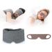 FRESHME Sleep Mask - Side Sleeper Comfy Blindfold Eye Mask for Sleeping Adjustable Blockout Eye Shade Blinder Cover Lightweight Breathable Eye Cover for Nap Travel Yoga Women Men