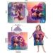 Super Soft Microfiber Bathing Poncho for Kids - Hooded Towel with Mermaid Pattern (76x76cm) for Ages 5-10 - Buy Online on SooperMarket.com