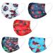 Kids Disposable face_masks,50PCS 3Ply Easy to Breathe for Children, Adjustable Nose Clip,Easter Gift(Non-medical masks) Black