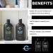 Challenger Tea Tree Shampoo & Peppermint Conditioner Combo | Men s Anti-Itch Shower Products | Argan Oil & Biotin | 16oz Artificial Color Free | 2-Pack for Dry Scalp - Buy Online on SooperMarket.com