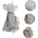 Healvian Baby Bunny Plush Teething Toy Blanket - Grey 34x32cm - Buy Online on SooperMarket.com