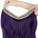 OMGREAT Halo Hair Extensions 18 Inch Curly Wavy Invisible Wire Deep Purple - 4.2 Oz | Women's Secret Crown Hairpiece - Buy Online on SooperMarket.com