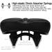 DAWAY C30 Oversized Bike Seat for Peloton & Mountain Bikes - Wide Saddle Replacement with Memory Foam Cushion for Men and Women - Comfortable Outdoor Cycling Accessory - Buy Online on SooperMarket.com