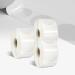 colortouch Clear Round Sticker - 3000 Pieces Self Adhesive Transparent Seal Labels - 30mm Diameter Circle Closure Stickers for Packaging Gift Present Envelopes Package and Box
