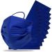 Everydayspecial Disposable Safety Mask 3 Layer Protection Face Mask for Adults 50 pcs (Sapphire Royal Blue)