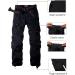XNMAYA Womens Cargo Pants Quick Dry Casual Military Army - 18 - Black - Buy Online on SooperMarket.com