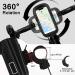 Vitalismo 7-Inch Bike Handlebar Bag & Phone Holder Set - Essential Cycling Accessory for International Shipping - Buy Online on SooperMarket.com