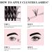 200Pcs Individual Cluster Lashes Extensions Mixed Trays 30D/40D 0.07 D Curl 8-16mm | DIY Eyelash Extensions at Home - Buy Online on SooperMarket.com