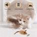 Vealind GiGwi Interactive Cat Toys: Auto Moving Mice with Lifelike Squeaky Sound - Coffee - Buy Online on SooperMarket.com