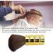 KUIKUI Soft Gentle Neck Duster Brush for Professional Barber Neck Cleaning - Gold - Buy Online on SooperMarket.com