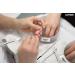 AFTREN Double Sided Metal Cuticle Pusher Tool Manicure Pedicure Salon Professional Cuticle Remover Quality J2 Curved Edge Stainless Steel - Buy Online on SooperMarket.com