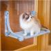 Cat Window Perch - Blue Cat Hammock for Window - Holds up to 48 lb - Safe & Comfortable Indoor Kitty Bed - Buy Online on SooperMarket.com