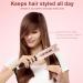Professional Rose Gold Ceramic Hair Straightener - 4x9mm Plates Digital Temperature Control for Long Thick Hair - International Shipping Available - Buy Online on SooperMarket.com