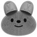 Foot Scrubber Mat with Non-Slip Suction Cups Silicone Foot Scrubber in Shower Hands-Free Foot Cleaner for Shower Cute Rabbit Shape Foot Washer