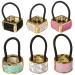 kilofly 6pc Cuff Elastic Band Ponytail Holder Hair Tie Styling Wrap Set