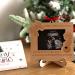 Heart's Sign Bump 1st Christmas Ornament 2022 | Ultrasound Frame for Mom To Be | New Mom Gifts - Buy Online on SooperMarket.com