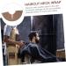 MUSISALY Hair Dye Cloth Hairdressing Neck Collar Stylist Cutting Collar Hair Cutting Collar Coloring Cape for Hair Dye Salon Hair Dye Collar Haircut Neck Guard Haircut Neck Cape Cover 40X40CM - Buy Online on SooperMarket.com