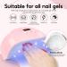 PEACECOLOR Gel Nail Polish Kit with 36W Nail Dryer - 18pcs Set, No Wipe Base & Top Coat, Manicure Tools - Perfect Gift for Women | PH0022 - Buy Online on SooperMarket.com