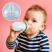 Variable Flow Silicone Baby Bottle Nipples - Set of 4 | Wide-Neck Design, Fits 7cm Diameter Bottles | Ideal for Babies Over 6 Months | Duckbill Cross Shape - Buy Online on SooperMarket.com