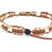 Custom EM Ceramic Collar for Dogs & Cats | Made with Original US Paracord | Bordeaux Red (61-70 cm) - Buy Online on SooperMarket.com